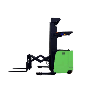 Chariot élévateur à double ciseaux électrique 1-2 tonnes, hauteur de levage 8-12m, chariot élévateur VNA CE avec caméra de fourche, chariots élévateurs portables - Product Image 1