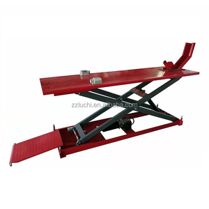 Motorfiets Atv Lift Jack Takelstandaard 450Kg 1000lb Luchtbediende 48 "Breedte Atv Motorfiets Heftafel - Product Image 1