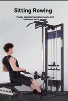 Máquina de Cable Cruzado Multifuncional Comercial para Gimnasio, Equipo de Fitness, Venta Caliente de Fábrica