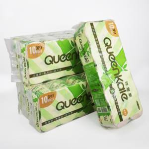 Rouleau de papier toilette écologique pour salle de bain Pâte à papier de bambou vierge souple 2 à 4 plis Options Échantillon gratuit disponible - Product Image 5