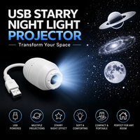 Projecteur de lumière nocturne ciel étoilé en promotion, lampe galaxie à capteur tactile, mise au point réglable, lumières promotionnelles en gros