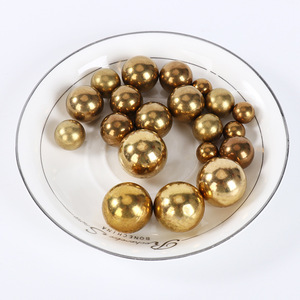 工場供給 研磨済み 25mm 30mm 35mm 40mm 45mm <span class=keywords><strong>50mm</strong></span> 60mm 70mm 80mm 100mm 120mm 150mm 中空真鍮球 - Product Image 3