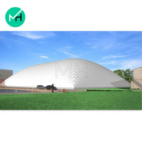 Tente dôme de court de tennis de salle de football de sport de structure supportée par air gonflable de haute qualité à vendre