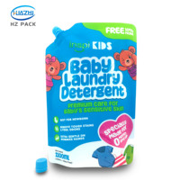 Pochettes Doypack personnalisées imprimées de 500 ml et 800 ml avec bec verseur pour solution moussante, savon liquide, lessive, produits de nettoyage – Sac réutilisable