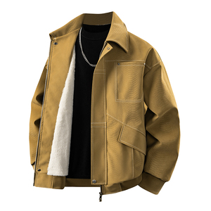 Pull Jacquard Homme 2025 – Fabricant de Chandails Décontractés en Coton Tricoté à Col Rond pour l'Hiver - Product Image 3