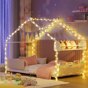 Foreign trade cross-border children's princess <b>bed</b>, home use, high-value, Instagram-style children's <b>house</b> design, full-size - Product Image 1