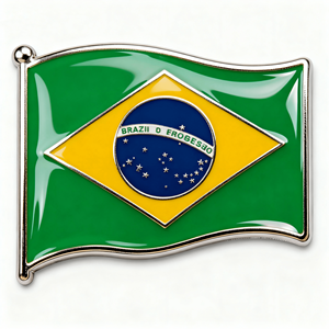 Distintivo della bandiera nazionale per i tifosi della Coppa del Mondo - Product Image 1