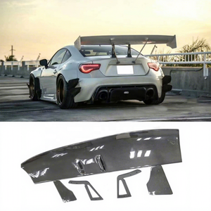Alerón Trasero de Fibra de Carbono <span class=keywords><strong>Rocket</strong></span> <span class=keywords><strong>Bunny</strong></span> V3 Rd Estilo GT para Toyota GT86 y Subaru BRZ 13-20 Bodykit de Coche - Product Image 1