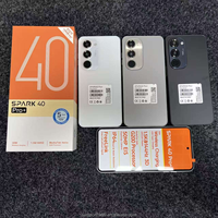 Venta al por Mayor de Teléfonos Inteligentes Spark 40 Pro+ Android con Pantalla HD LTE de 6.8 Pulgadas, Doble Núcleo, 24+512 GB, Batería de 5000 mAh, Marca OEM, Nuevo