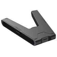 Grip pengisian daya 2in1 untuk Nintendo-Switch2, bahan ABS Switch2 dengan Port pengisian daya tipe-c