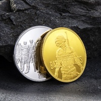 Vente en gros usine : Médaille commémorative religieuse de collection, thème Battle Royale, plaquée or, gravée, moderne et traditionnelle, UV