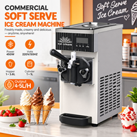 Nouvelle machine à glaces et desserts aux fruits congelés automatique, mini et portable pour la maison