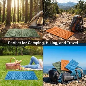 Colchoneta Plegable para Sentarse, para Camping, Playa, Asiento Plegable para Exteriores, Cojín XPE, Colchoneta Portátil Impermeable para Camping, Parque, Picnic - Product Image 4