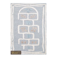 Karpet Anak Premium LandScopeTech Nordic, Tikar Permainan Hopscotch Interaktif, Karpet Wilton Woven Standar Montessori, Tahan Noda