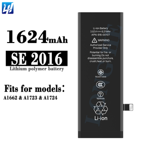 Tarjeta de carga Batería celular para <span class=keywords><strong>iPhone</strong></span> <span class=keywords><strong>SE</strong></span> <span class=keywords><strong>2016</strong></span> Batería 1624 Mah Teléfono con batería grande - Product Image 3