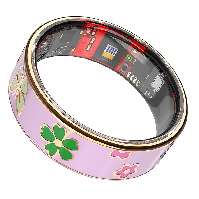 Lightweight R19 Health Smart Ring, 3-5 Days Standby Battery Life, Supports Android IOS, Real-time Heart Rate