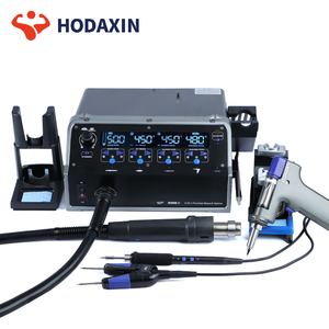 Station de soudage et dessoudage YIHUA 948D-IV 5 en 1 C245 avec fer à souder 1000W, pistolet à air chaud et micro-soudage - Product Image 2