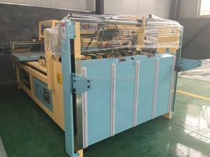 Encoladora semiautomática de cartón corrugado/máquina de pegamento de caja/máquina encoladora de carpetas de cartón - Product Image 2