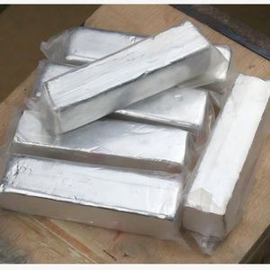 Lingots d'indium 99,995 % haute pureté 7440-74-6, fil d'indium et particules d'indium pour matériaux semi-conducteurs - Product Image 1