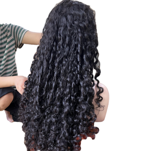 Extensiones de Cabello Remy Brasileño al por Mayor EB, Estilos Ondulado Italiano y Yaki, Tejido Doble a Máquina - Product Image 1