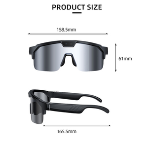 Gafas Inteligentes con Cámara Miccell AI de 8MP, Antivibración, Grabación de Fotos y Vídeos, Traducción en Tiempo Real, Asistente de Voz con IA, <span class=keywords><strong>Audio</strong></span> - Product Image 5