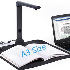 22PM A3 Escáner de cámara de documentos de alta velocidad Libro <span class=keywords><strong>OCR</strong></span> 180 + Idiomas Fuente de luz LED plegable USB portátil para oficina y escuela - Product Image 1