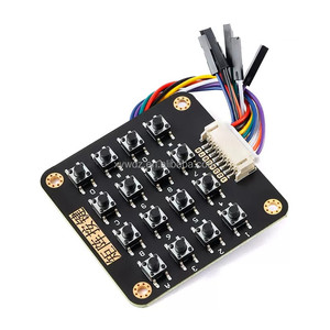 Giao diện ph2.0-8Pin mô-đun chính ma trận <span class=keywords><strong>4x4</strong></span> nguyên bản chuyển đổi phím Phím 16 phím - Product Image 2