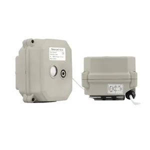 12V 24V DC 90 Degree Mini Electric Actuator Valve ON/OFF Type Motorized Control Electronic Rotork Electric Actuator Price