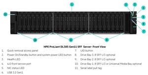 EPYC DL385 Gen11 2U Rack Server | High-Core CPU 8SFF <b>Storage</b> in Stock <b>for</b> Distributed <b>Computing</b> - Product Image 4