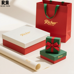 Thiết Kế Tùy Chỉnh Giấy Bao Bì In Mua Sắm Đồ Trang Sức Quần Áo Gói Túi Hộp Bộ Gifting Boxs Cho Doanh Nghiệp Nhỏ - Product Image 5