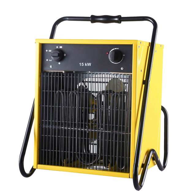 12/15KW Electric Heaters Space Room Outdoor Industrial Fan Greenhouse Poultry Commercial Wholesale Large Portable Garage Heater