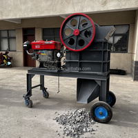 Concasseur à mâchoires facile à utiliser PE-250X400, machine de carrière de pierres, concasseur de minerais pour matériaux en pierre naturelle, matériaux de construction