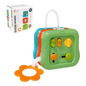 New Montessori Busy Board Baby <strong>Travel</strong> Sensory <strong>Toy</strong> Portable 6 in <strong>1</strong> Multi-functional Activity Cube Educational <strong>Toy</strong> <strong>for</strong> <strong>1</strong> <strong>Year</strong> <strong>Old</strong> - Product Image 1