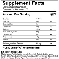 Approvisionnement transfrontalier en bonbons KSM-66 Ashwagandha Gummies Sud-Africains Drunk Plum Gel Candy pour adultes Supplément de santé