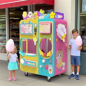 Gran oferta 2025 nuevo estilo inteligente alta tasa de retorno máquina expendedora de algodón de azúcar - Product Image 1