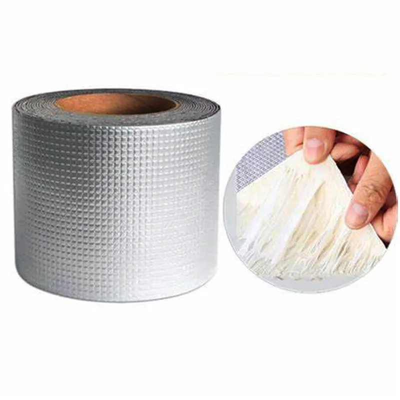 Hot Selling Aluminium Adhesive Butyl Tape Super Strong Butyl Aluminum Foil Waterproof Tape