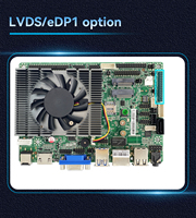 Nouvelle carte mère industrielle embarquée HVAEIPC 3,5 pouces, processeur Intel Elkhart Lake J6412 intégré, DDR4 16 Go de RAM monocanal