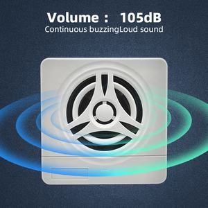 Usine En Gros <span class=keywords><strong>BENLEE</strong></span> 12V 24V DC Buzzer Alarme Sondeur Son Continu Bip 105dB ABS Panneau Type Sirène Électronique - Product Image 3