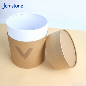 Rapid Prototyping 100% Recycled Biodegradable Cylinder Packaging Box Kraft Custom <b>Paper</b> Tube Packaging - Product Image 4