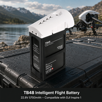 Batterie de vol intelligente TB48 pour drone Inspire 1, 22,8 V 5700 mAh Li-Polymère pour drone DJI Inspire 1