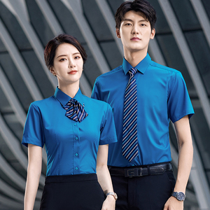 T-shirt professionnel à manches courtes Chemise formelle pour femmes Costume d'affaires <span class=keywords><strong>Blouse</strong></span> <span class=keywords><strong>de</strong></span> bureau Femmes T-shirt imprimé - Product Image 4