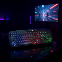 Teclado para Juegos XTRIKEME Gamin RGB, Producto TECLADO al por Mayor