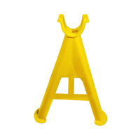 Support de câble fixe réfléchissant en PVC plastique FRP DLZJ-04, avertissement sonore, chantier de construction, triangle de câblage, support de câblage