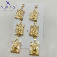 XUPING Bijoux en gros, pendentif homme croix de Jésus, style hip-hop, tendance, pour rappeurs