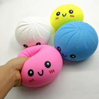 Jouet Squishy en TPR à Rebond Lent, Style Chignon Mignon, pour Jeunes et Adultes, Idéal pour la Maison, le Bureau, les Voyages, les Loisirs et comme Cadeau