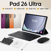 Tablet PC S26Ultra Langsung dari Pabrik 16G+1TB, Layar Sentuh 10.1 inci, Android 15, WiFi Dual-Band, WiFi + BT 5.0 - OEM ODM Didukung.