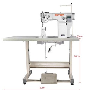 BT810D4/820D4 Computerized Post Bed Single Needle Roller Feed Garment Machine <b>for</b> Heavy <b>Material</b> - Product Image 2