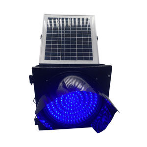 ไฟเตือนจราจรแบบโซลาร์เซลล์ ไฟ LED สีแดงกระพริบ ขนาด 300 มม. 400 มม. ไร้สาย ชาร์จพลังงานแสงอาทิตย์ได้ ไฟกระพริบเตือนข้ามทาง - Product Image 5