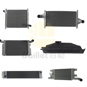 Bagian mesin ekskavator Intercooler aluminium untuk Volvo <span class=keywords><strong>Komatsu</strong></span> Kobelco Doosan bagian hidrolik pendingin Inter - Product Image 4