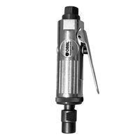 Mini-meuleuse pneumatique OBBL 6677 avec échappement arrière, meule de 100 mm, 0,75 kW, haute efficacité pour les petits espaces de travail
